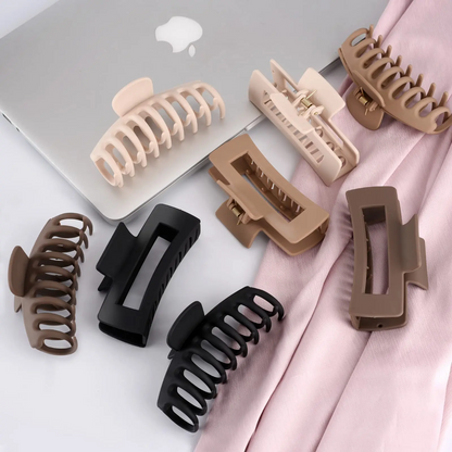 New 4.3 Inch Large Hair Claw Clips for Women Thin Thick Curly Hair