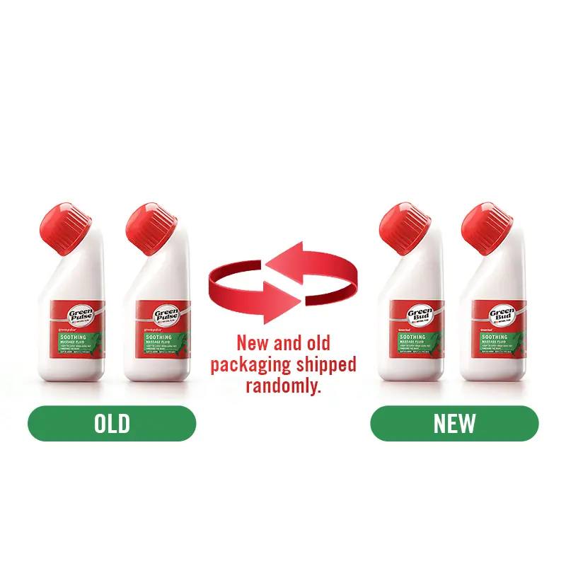 GreenBud Soothing Massage Fluid | Joint & Muscle Relief | 30g | 1, 2, 3 or 5 Pack