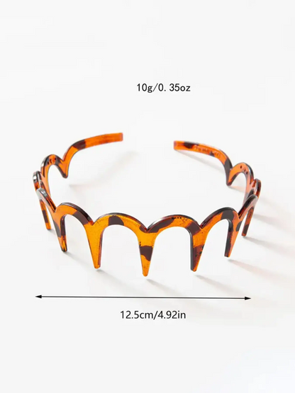 4PCS U-Shaped Wavy Comb Headband Set