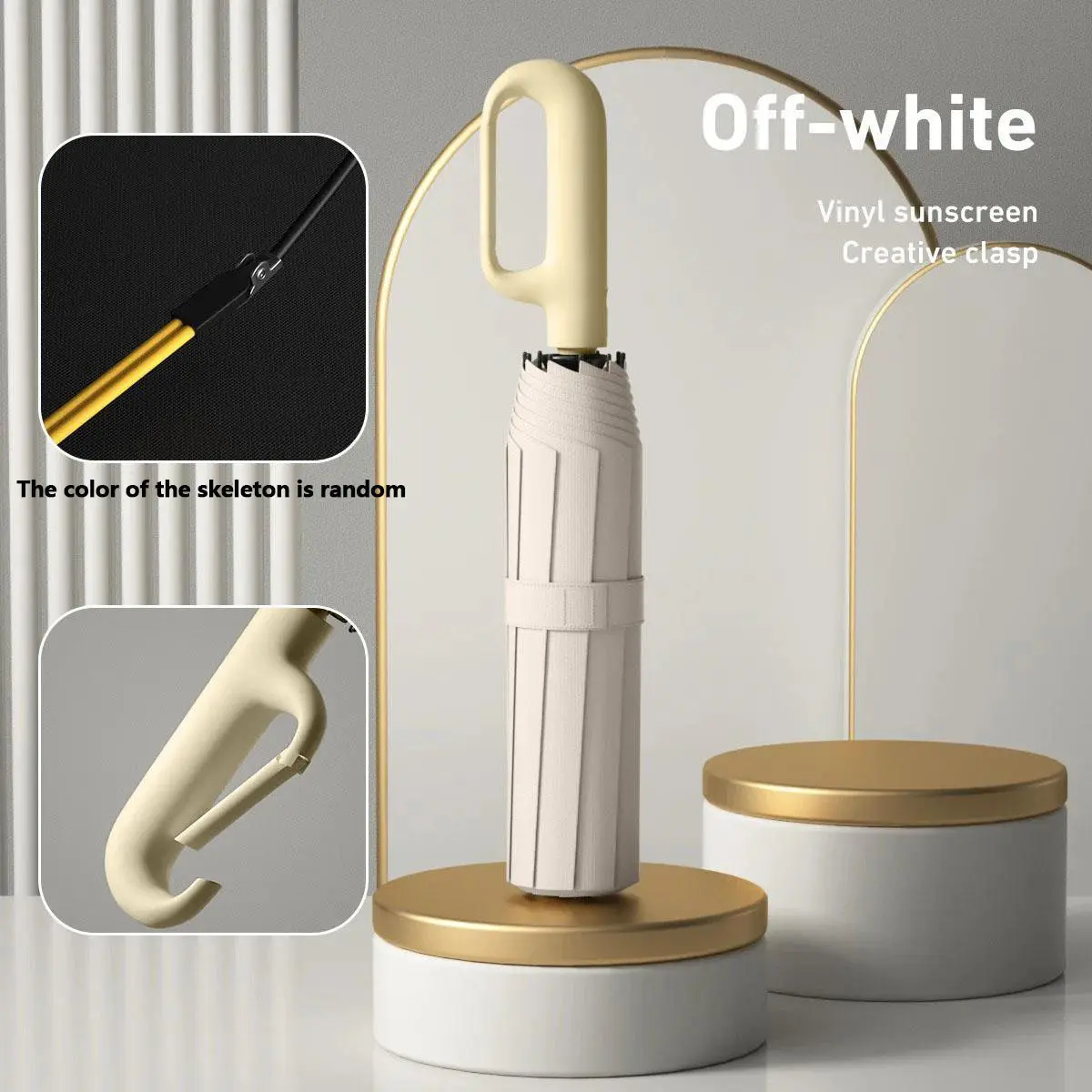 Automatic Folding Umbrella | Windproof & Waterproof, One-Touch Open/Close – 17 Colors