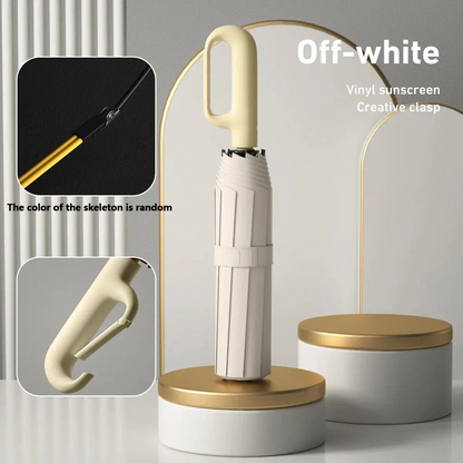 Automatic Folding Umbrella | Windproof & Waterproof, One-Touch Open/Close – 17 Colors