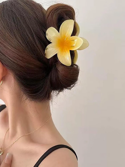 Floral Hair Claws  Casual Versatile Hair Accessories for Women & Girls