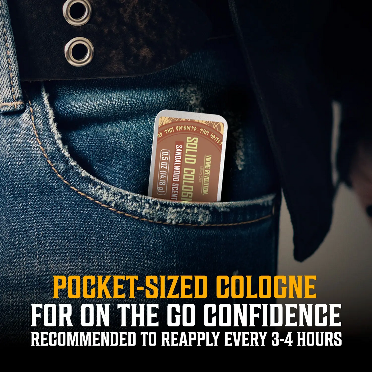 Solid Cologne for Men – 12-Scent Travel Tin Set | Alcohol-Free Balm | 0.5 oz Each