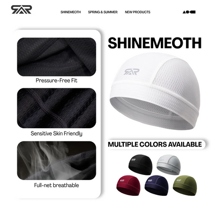 Cooling Helmet Liner Skull Cap – 360° Breathable, Sweat-Wicking & Pressure-Free