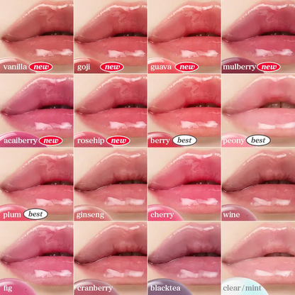 Nooni Korean Apple Lip Oil + Lip Stain | Glossy, Tinted & Long-Lasting Moisture