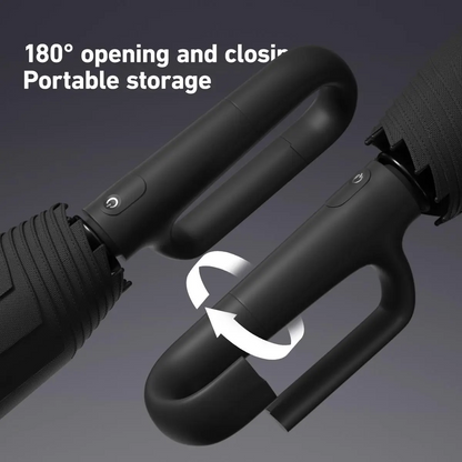 Automatic Folding Umbrella | Windproof & Waterproof, One-Touch Open/Close – 17 Colors