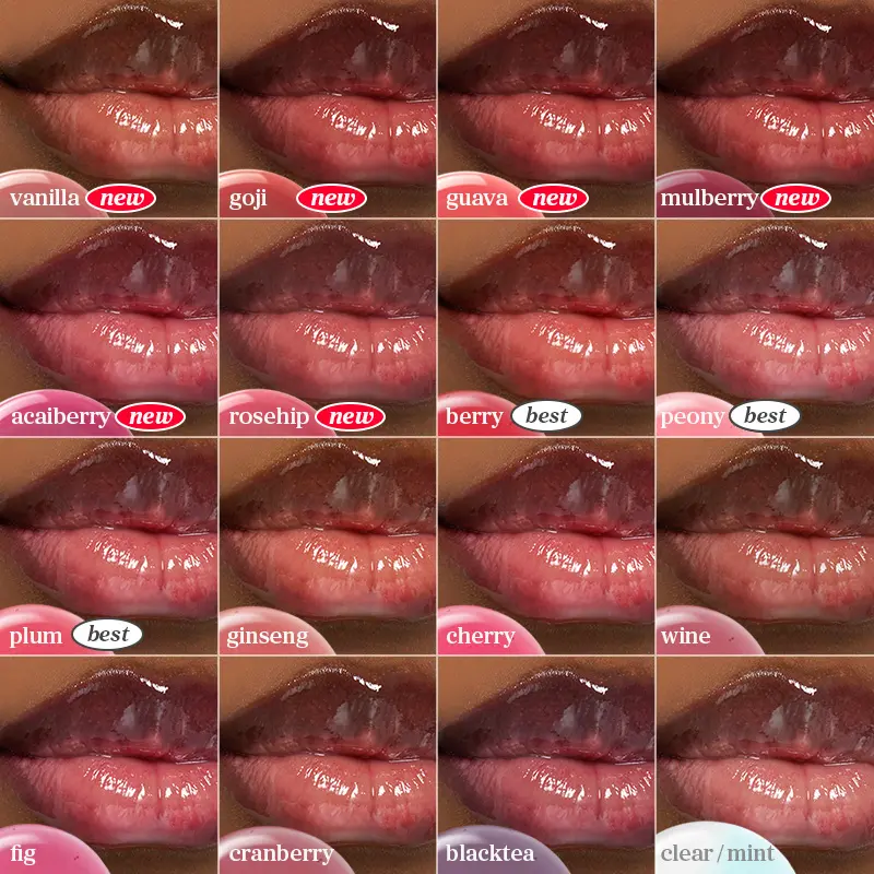 Nooni Korean Apple Lip Oil + Lip Stain | Glossy, Tinted & Long-Lasting Moisture
