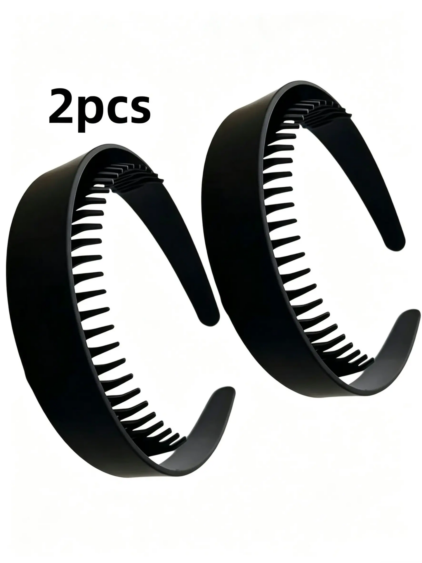 Toothed Wide Band Hairband for Women, Forehead Fringe Holder