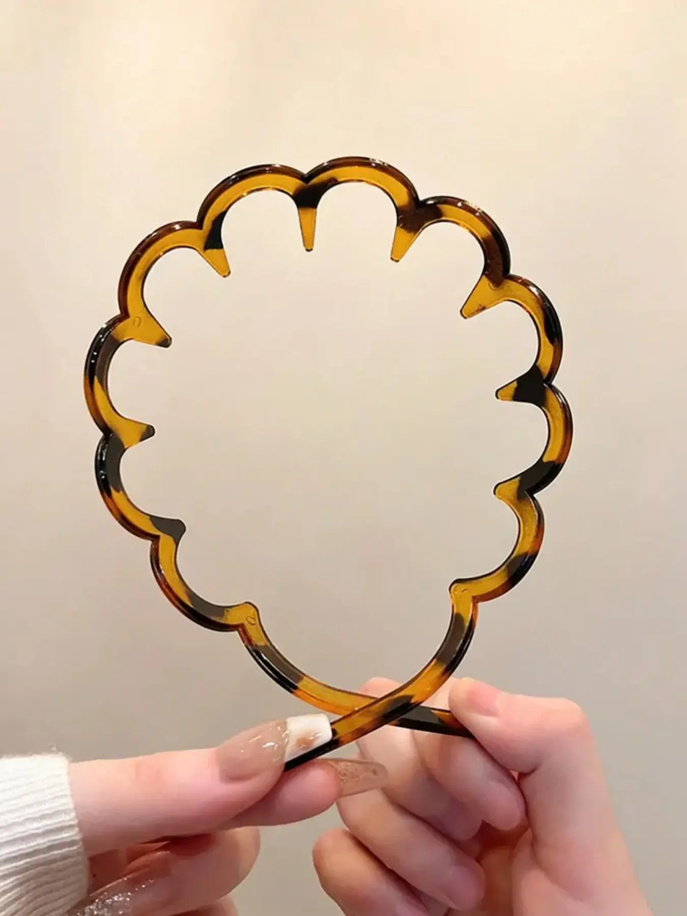 4PCS U-Shaped Wavy Comb Headband Set