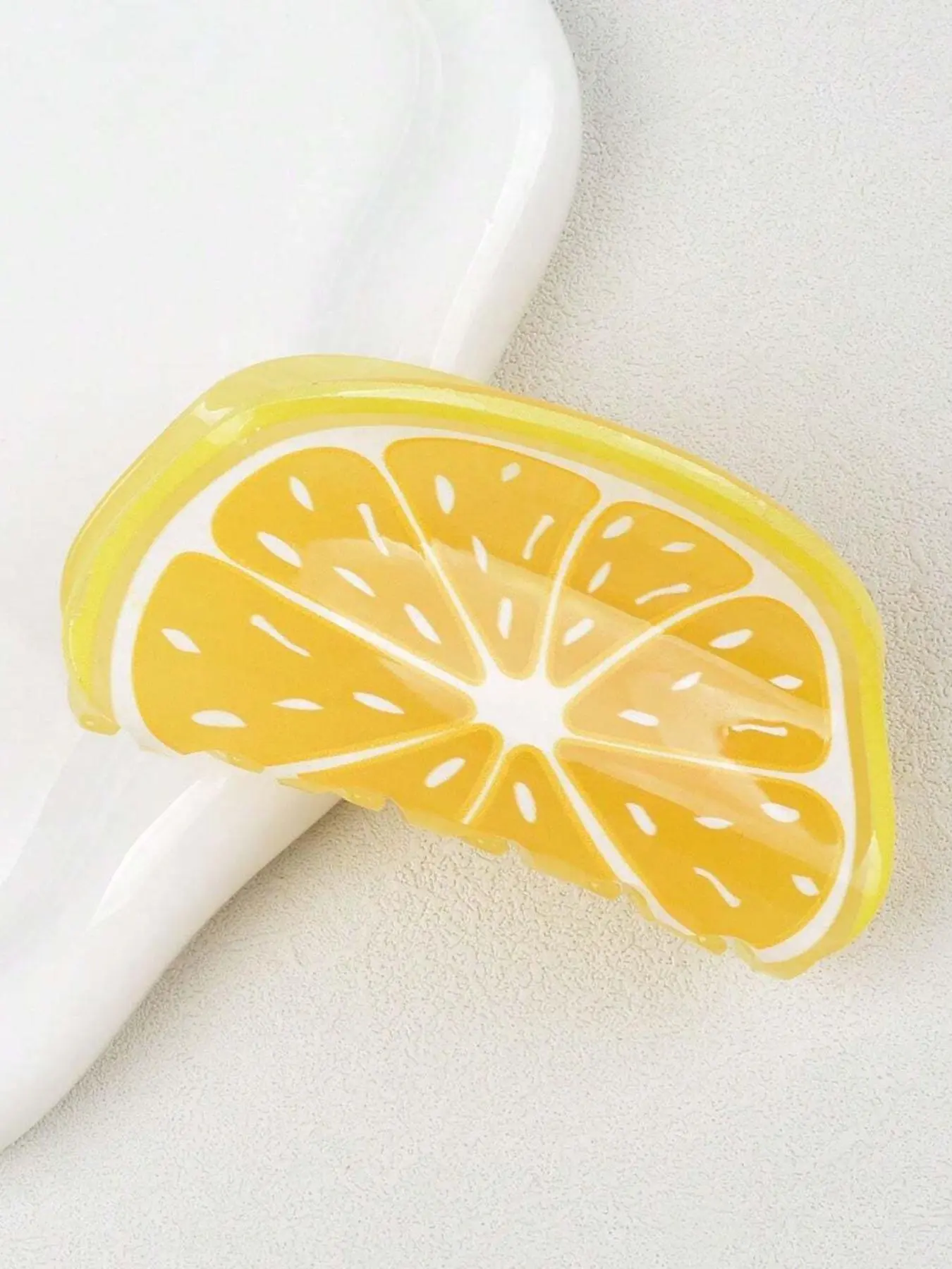 Cherry Pattern Hair Claw Cute Fruit Themed Hair Accessories for Women & Girls