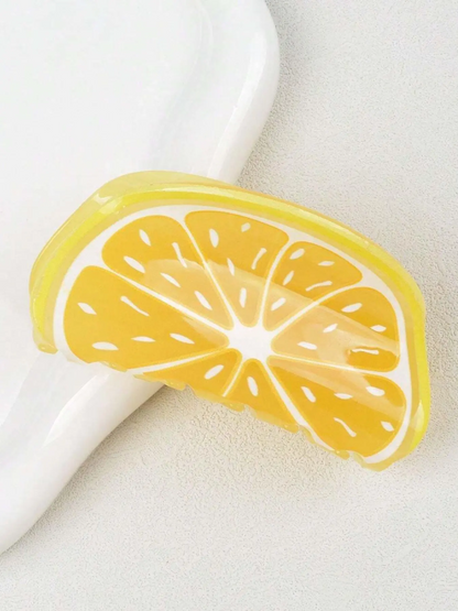 Cherry Pattern Hair Claw Cute Fruit Themed Hair Accessories for Women & Girls