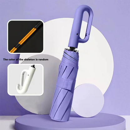 Automatic Folding Umbrella | Windproof & Waterproof, One-Touch Open/Close – 17 Colors