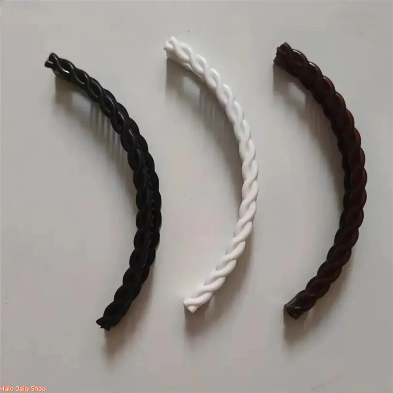 Set of 3 Vintage Banana Hair Clips, Strong Hold Styling Clips for Thick Hair & Curly Hair