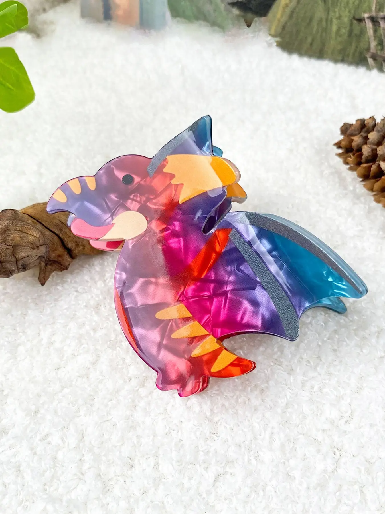 Cute Dinosaur Design Hair Claws, Super Cute Clips